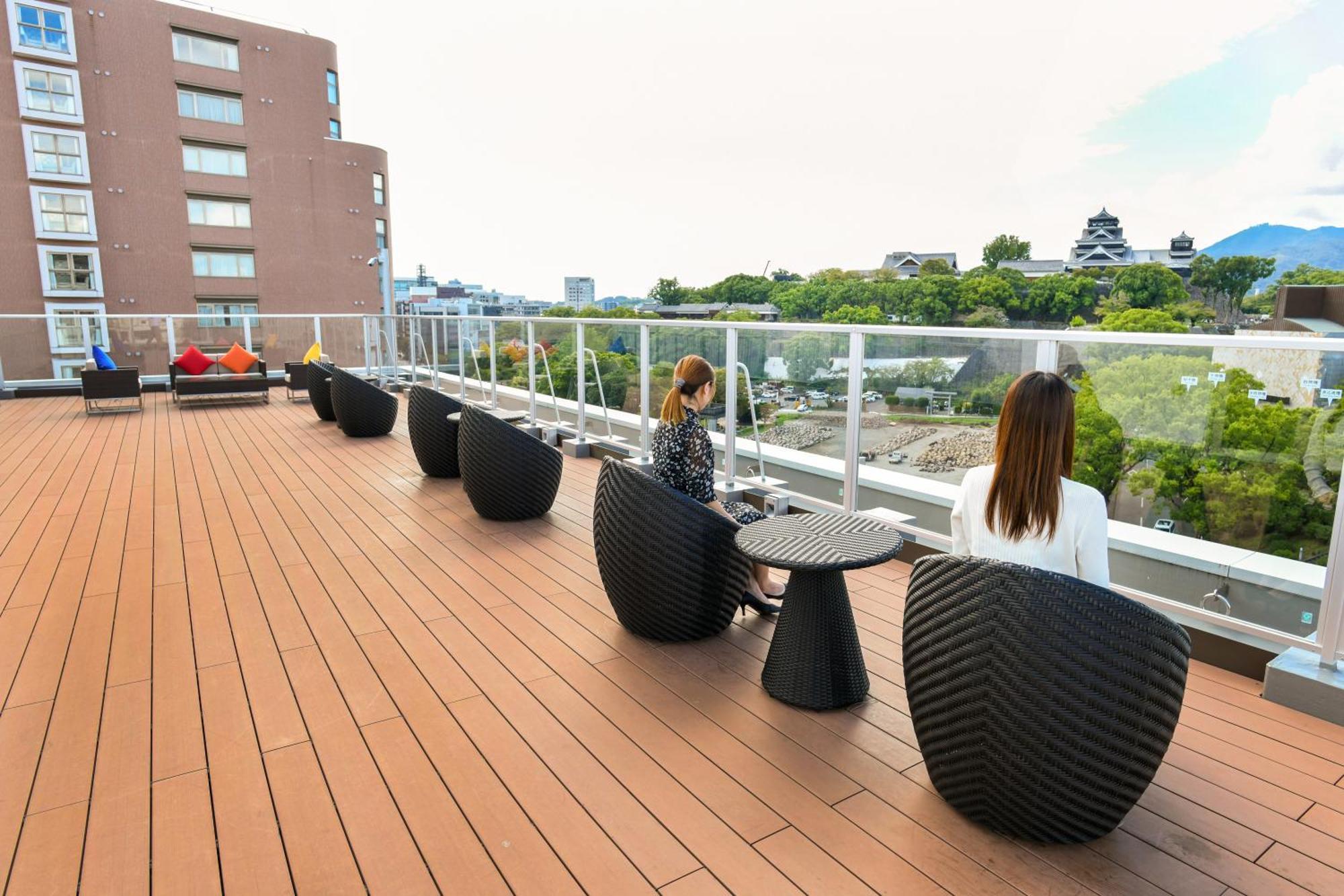 &And Comfy Hotel Kumamoto Jo View מראה חיצוני תמונה