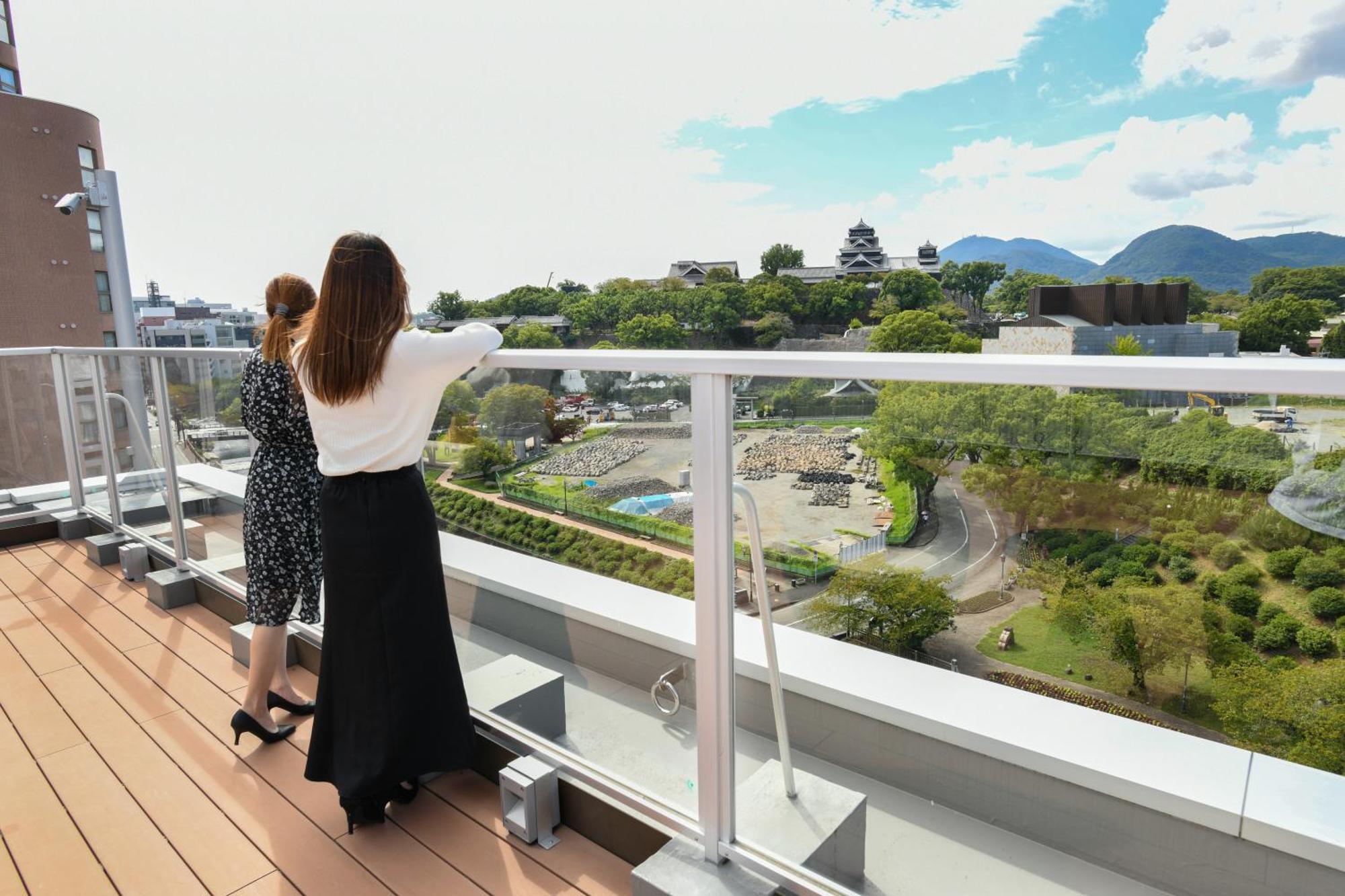 &And Comfy Hotel Kumamoto Jo View מראה חיצוני תמונה