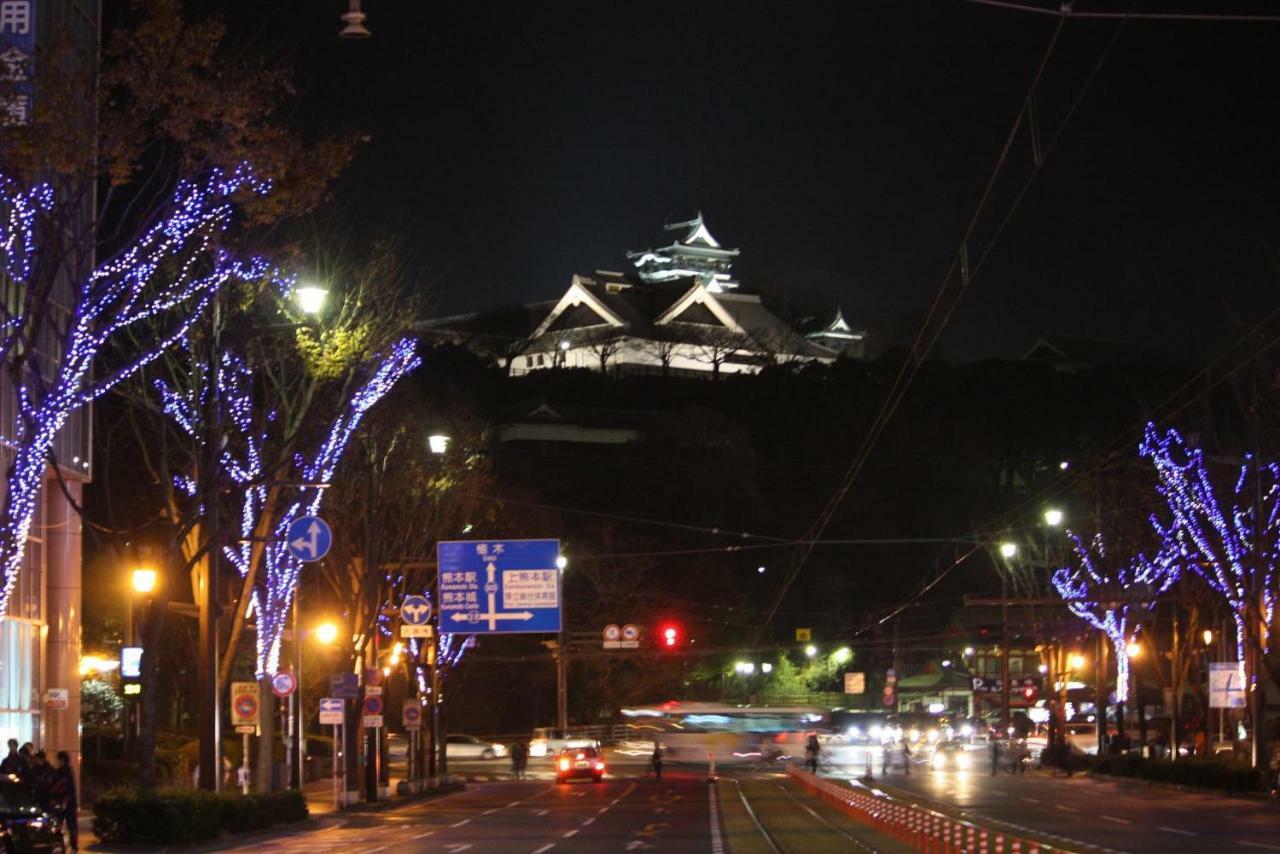 &And Comfy Hotel Kumamoto Jo View מראה חיצוני תמונה